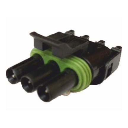3 Pin Oto Elektrik Tesisat Soketi — 3D000E