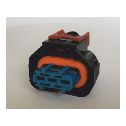 3 Pin Oto Elektrik Tesisat Soketi — HKN 3G008C