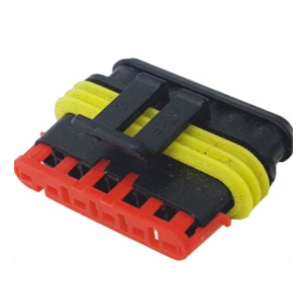 6 Pin Oto Elektrik Tesisat Soketi — 6D008