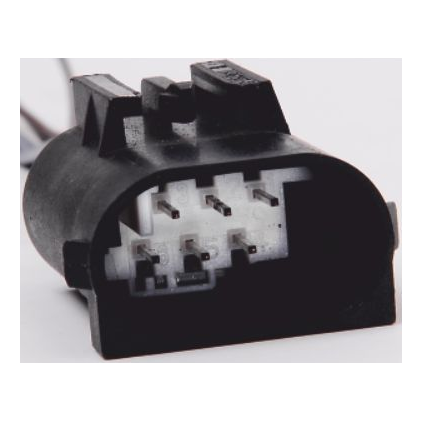 6 Pin Oto Elektrik Tesisat Soketi — 6D011E