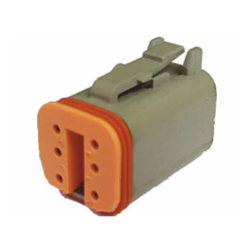 6 Pin Oto Elektrik Tesisat Soketi — 6D018