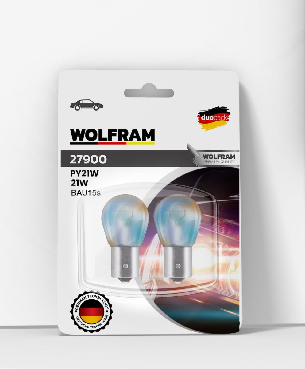 Wolfram PY21W Stop Sinyal Ampulü 12V 21W BAU15s Multipack