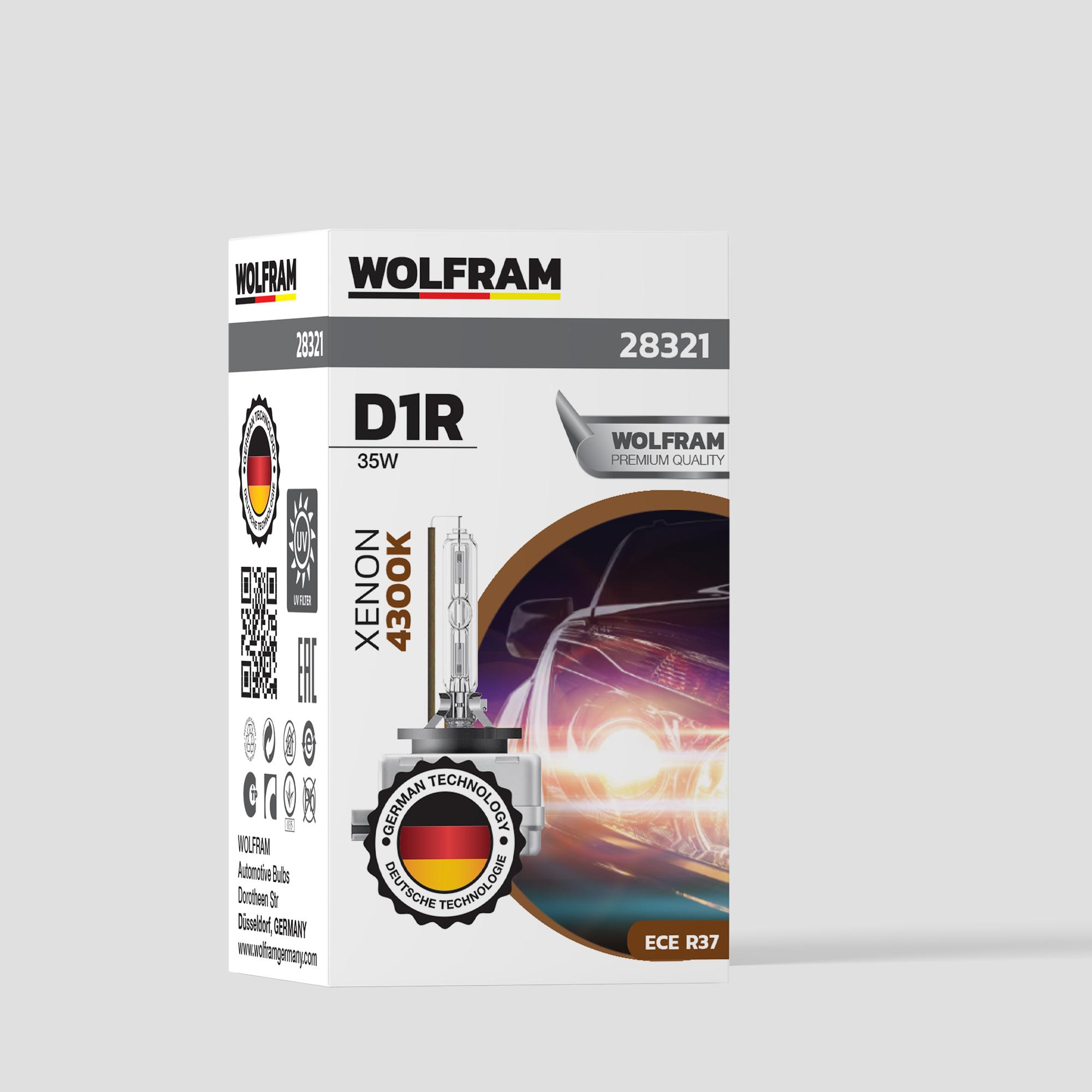 Wolfram D1R Xenon Ampul Standart Işık 12V 35W