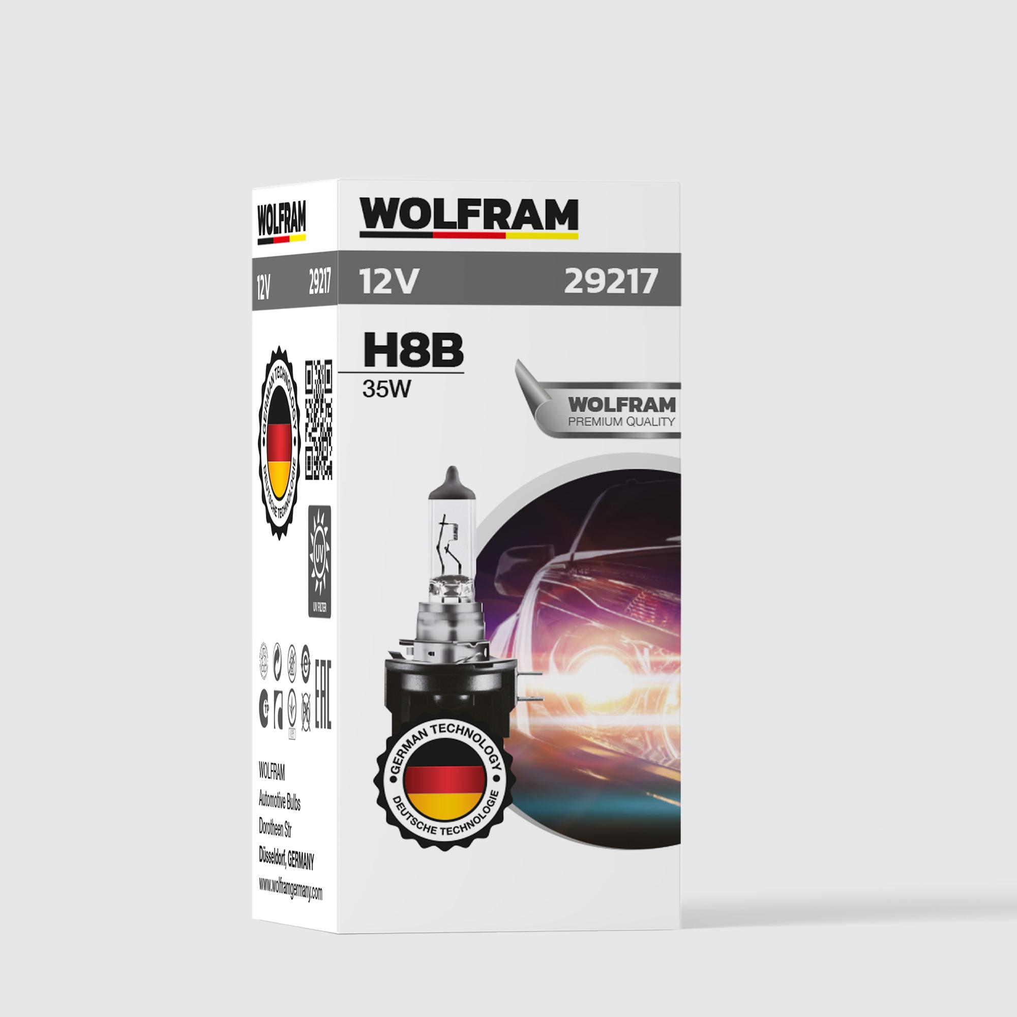Wolfram H8B Standart Işık 12V 35W