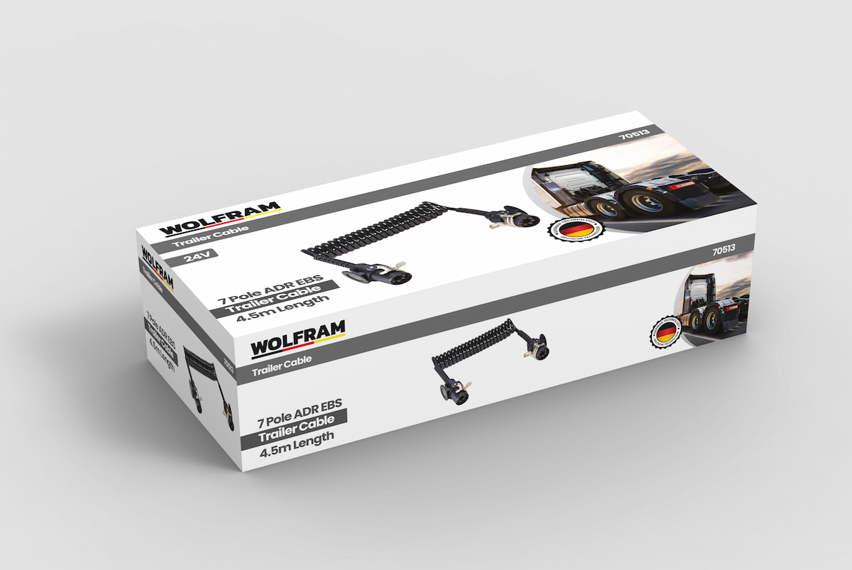 Wolfram 7'li ADR Standart EBS Tır Dorse Kablosu